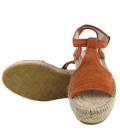 Sandalias Esparto Doble Suela Luna Calabaza