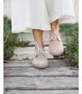 PRE SALE Women Lace-up Shoes Pixie Camel