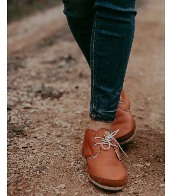 Botas de piel vegana para Mujer Horus Piedra