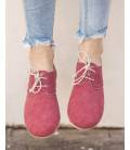 Women Lace-up Shoes Pixie Pink