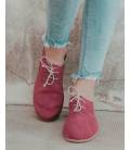 Women Lace-up Shoes Pixie Pink