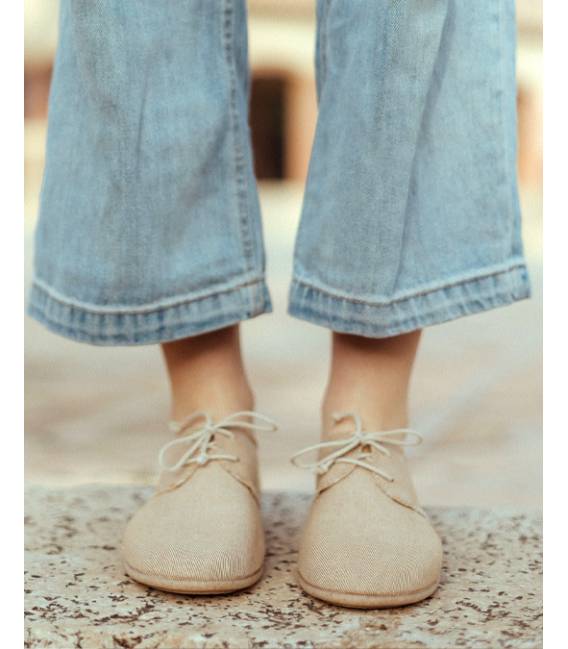 PRE SALE Women Lace-up Shoes Pixie Camel