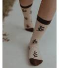 Wine leaves Slowers Socks